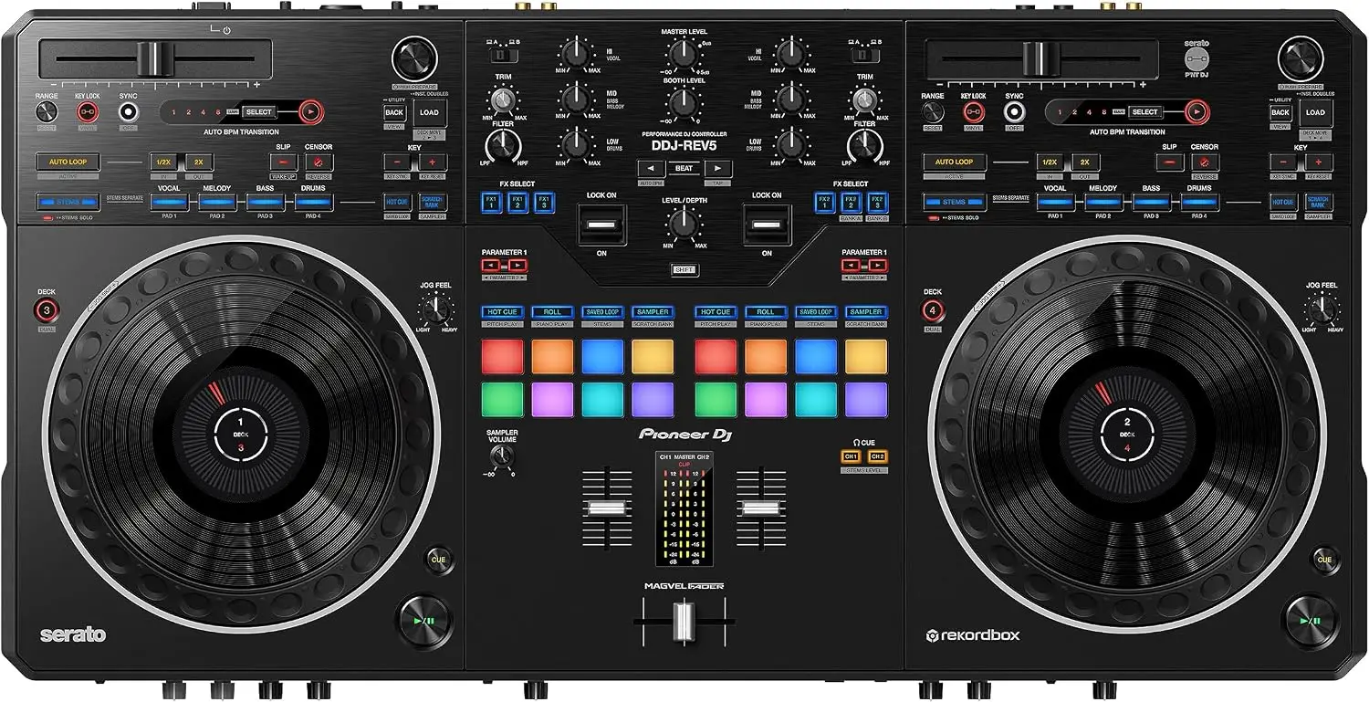 Dj Controller Pioneer Ddj - Pioneer DJ DDJ-REV5: DJ-controller met 2