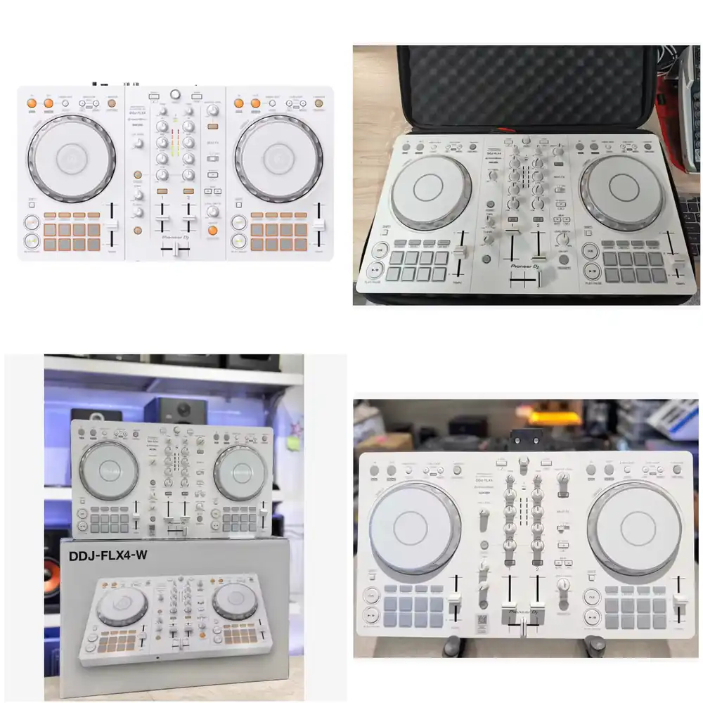 Dj Controller Pioneer Ddj - Pioneer DJ DDJ FLX4 W Wit