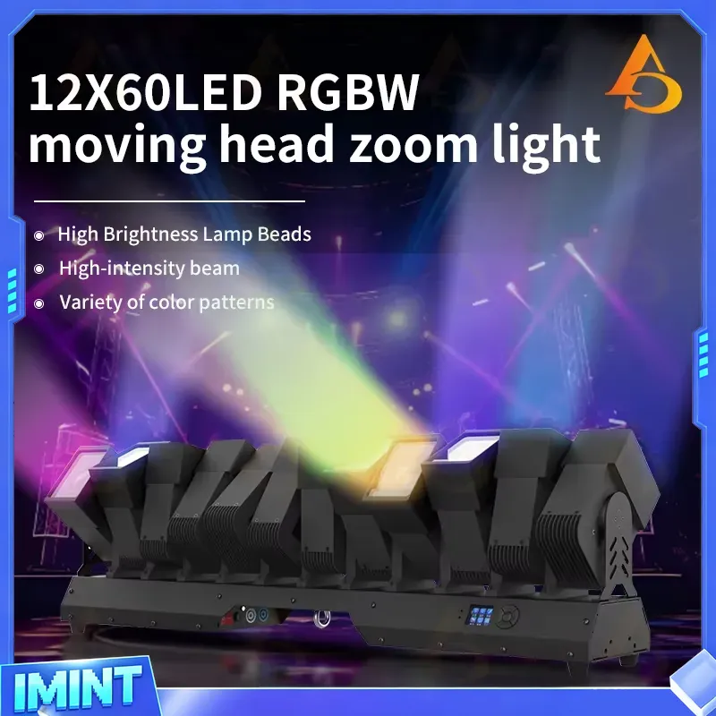 Professionele 12x60W LED Movin - Dj Light Moving Head Stage recensie en prijs