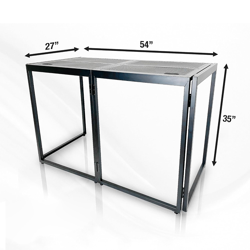 Op maat gemaakte mobiele opvou - Dj Stand Table Foldable recensie en prijs