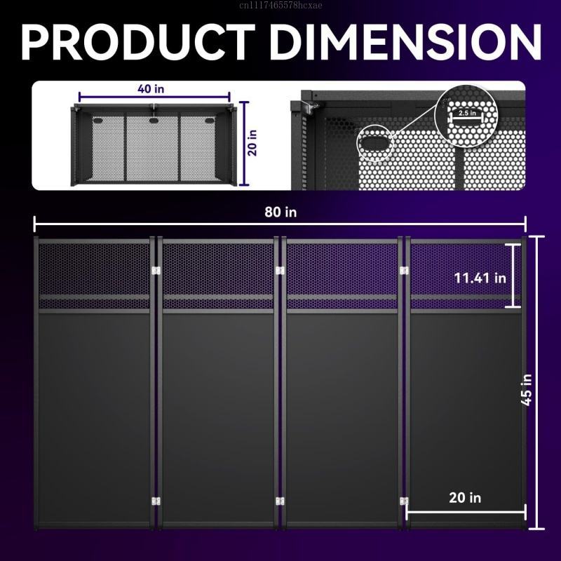 Ontwerp van een opvouwbare LED - Dj Stand Table Foldable recensie en prijs