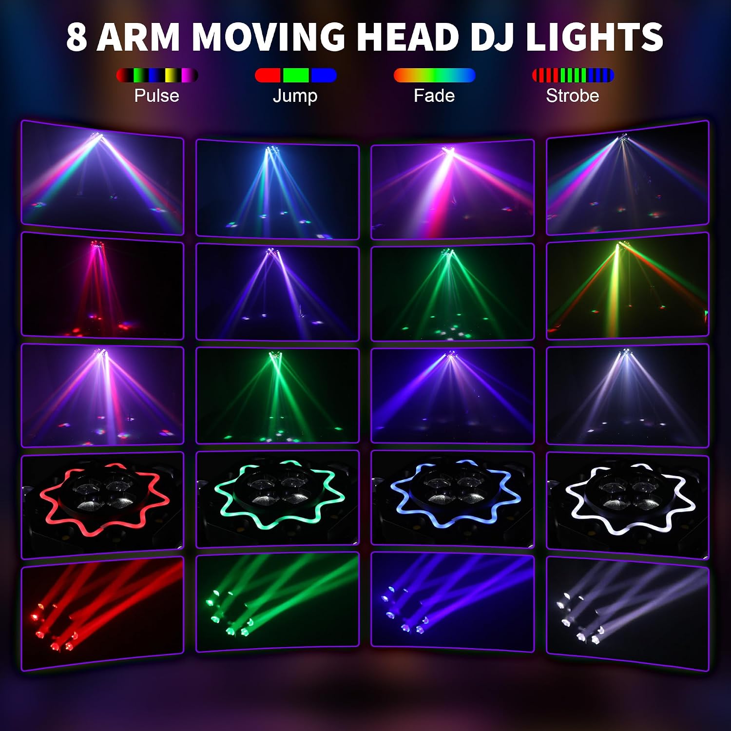 200W Disco Party Verlichting 8 - Dj Light Moving Head Stage recensie en prijs