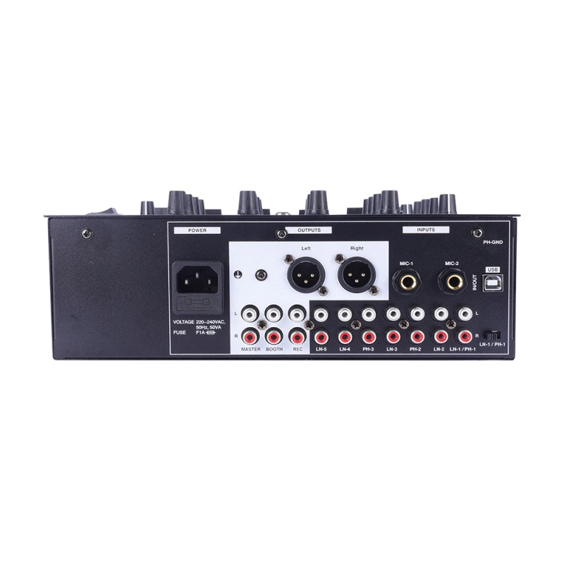 ELM402 Mini Audio Mixer 4-kana - Dj Mixer 4 Channel Djm recensie en prijs
