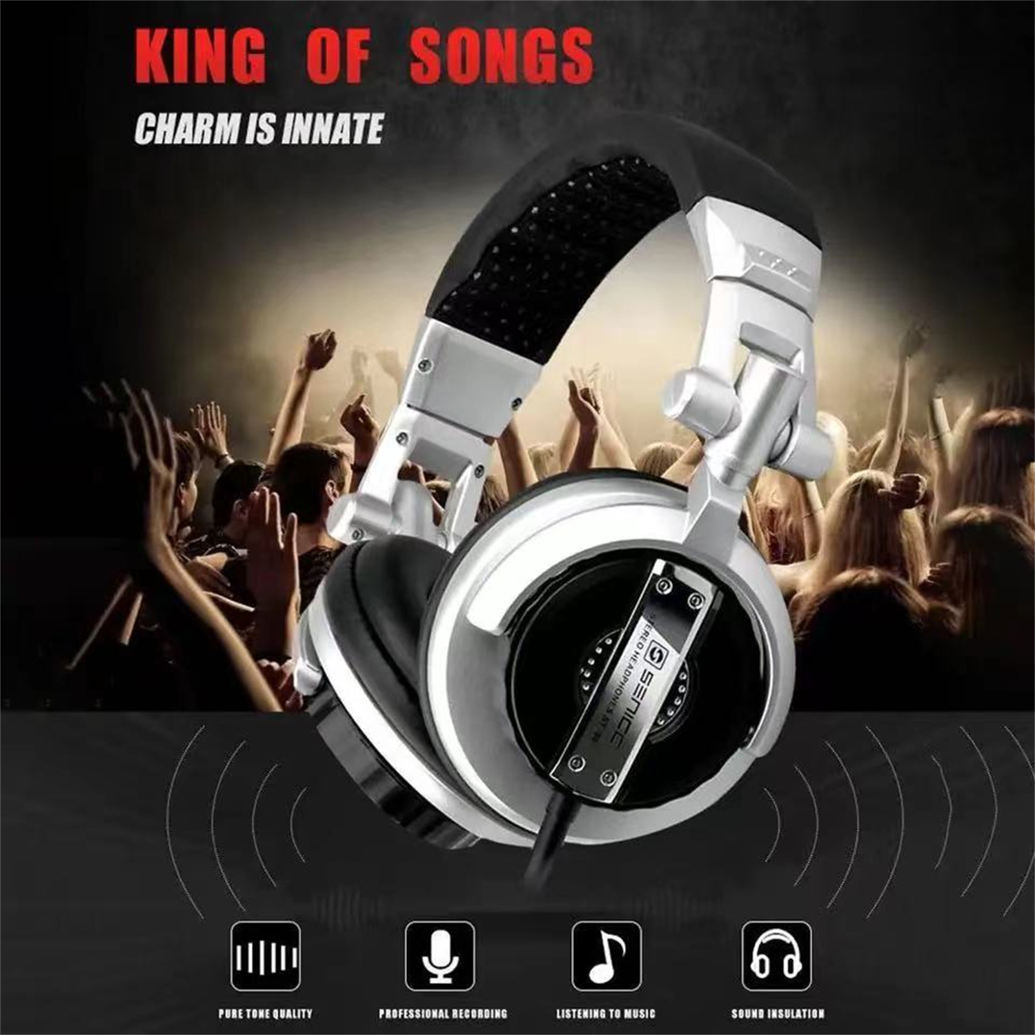 GAE-900 hoogwaardige op maat g - Dj Headphones Professional recensie en prijs