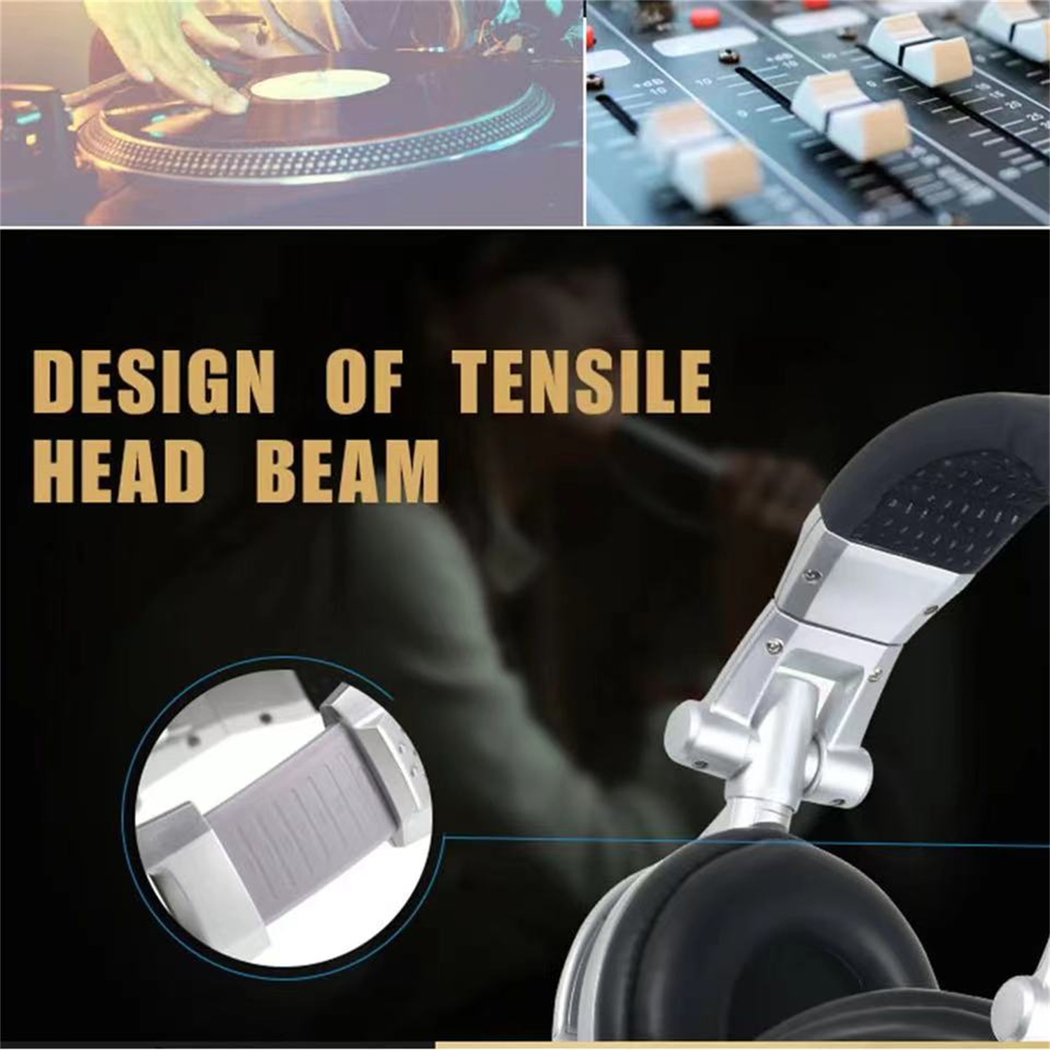 GAE-900 hoogwaardige op maat g - Dj Headphones Professional recensie en prijs