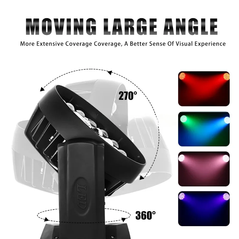 36x18W LED Zoom Wash Moving He - Dj Light Moving Head Stage recensie en prijs